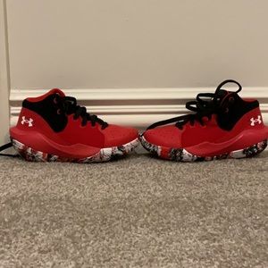Under Armour kids basketball shoes